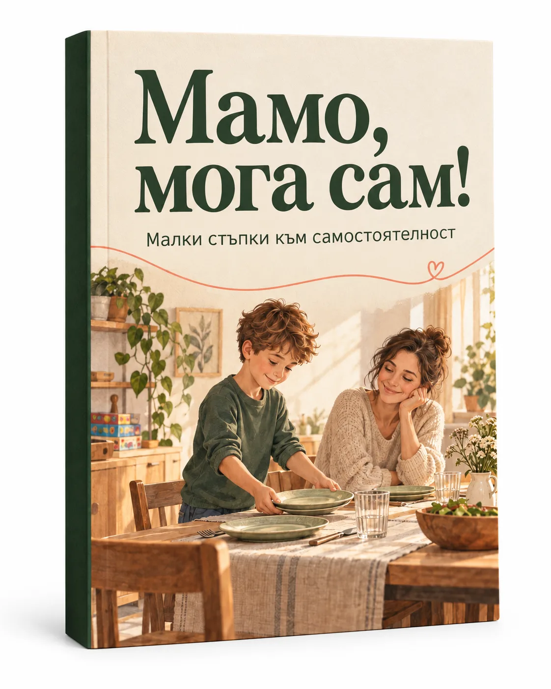 Мамо, мога сам! — мокъп на наръчника